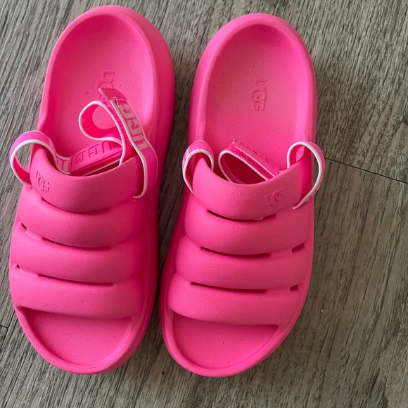 UGG Sport Yeah Slide Taffy Pink (Women's) - Picture 1 of 2